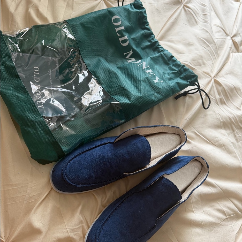 Blue Men's Loafers